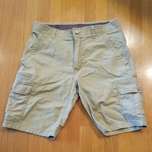 GUC Men's Khaki Cargo Shorts, 34